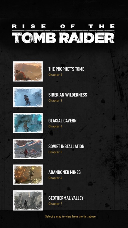 Rise of the Tomb Raider Official Map Companion