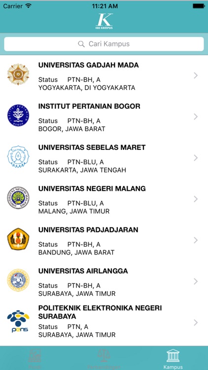 Kompas 100 Kampus Pilihan screenshot-3