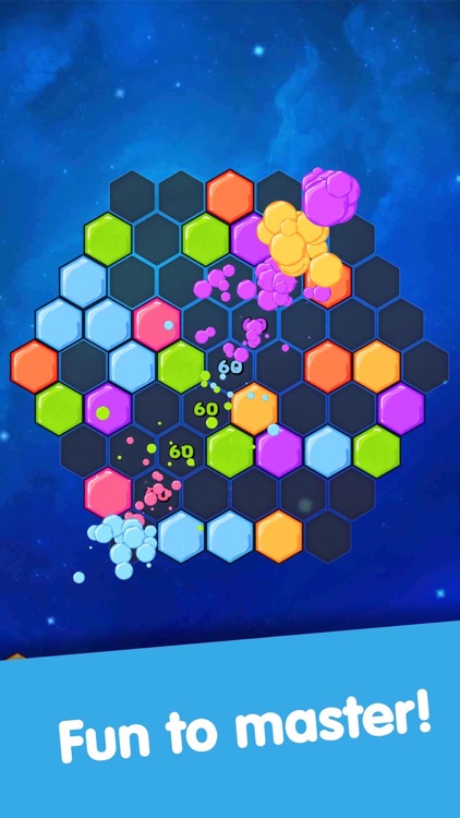 Hex Puzzle - a popular hexagon block puzzle game!