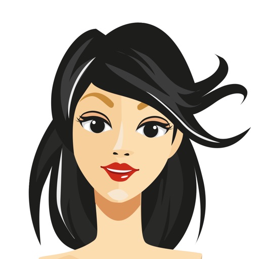 Woman Hairstyle Stickers icon