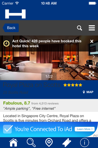 Macau Hotels + Compare and Booking Hotel for Tonight with map and travel tour screenshot 4