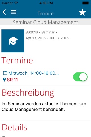 Goethe-Uni screenshot 4