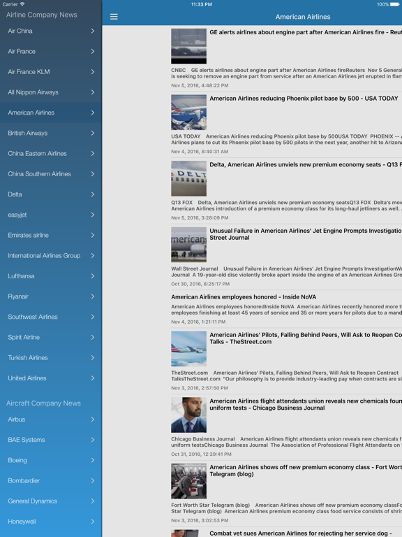 Aviation Airline News Free - Airplane & Drone News screenshot 2