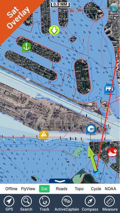 Boating USA HD - GPS Map Navigator