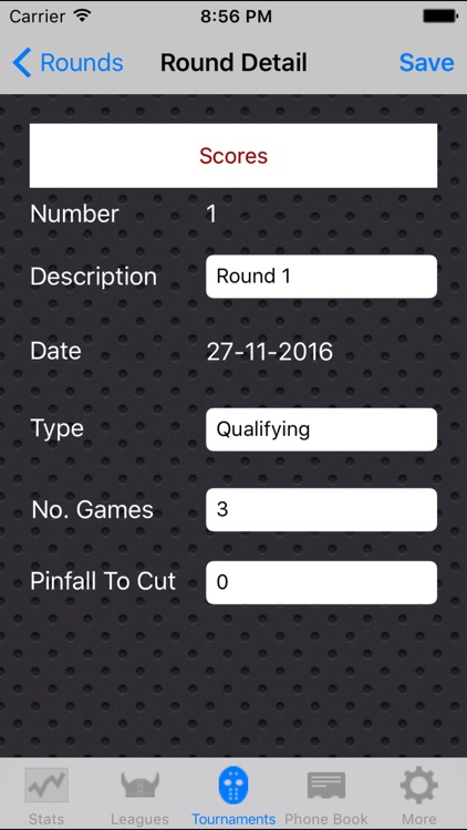 Bowling Stats Manager