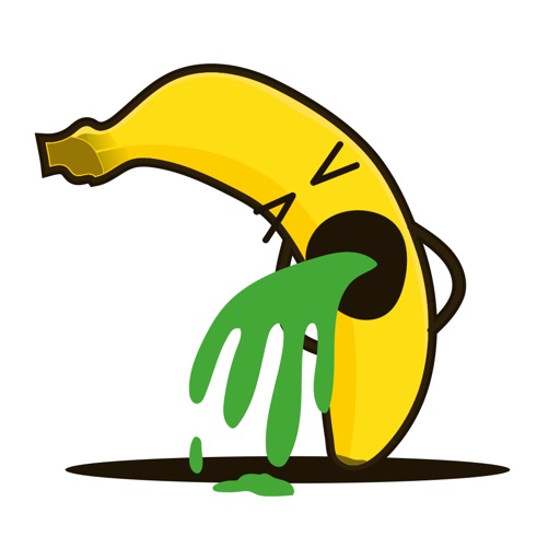 Funny Banana Stickers for your chat messages icon