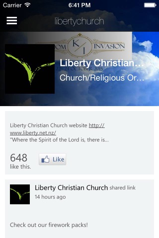Liberty Christian Church - NZ screenshot 2