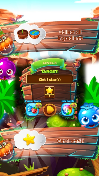 Candy Fruits Mania - Garden Juicy Splash