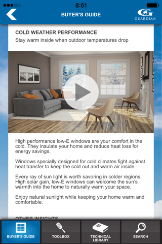 Guardian Window InSight screenshot 2
