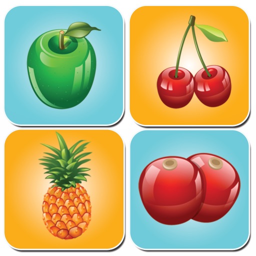 Fruits Memory Game For Kids , Brain Training Games For Toddlers , Free Memory Games iOS App