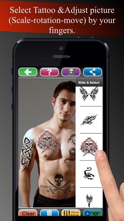 Tattoo booth creator & design