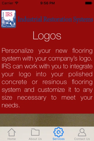 IRSfloors screenshot 2