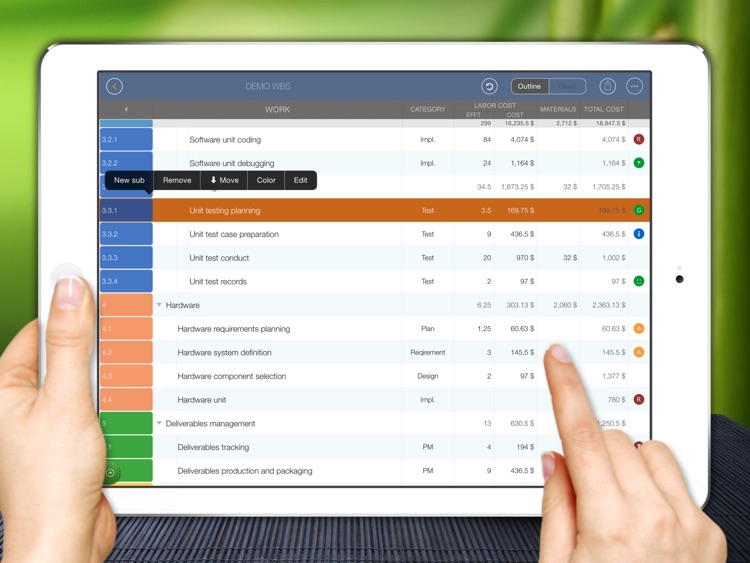 WBS - Project Work Management screenshot-0