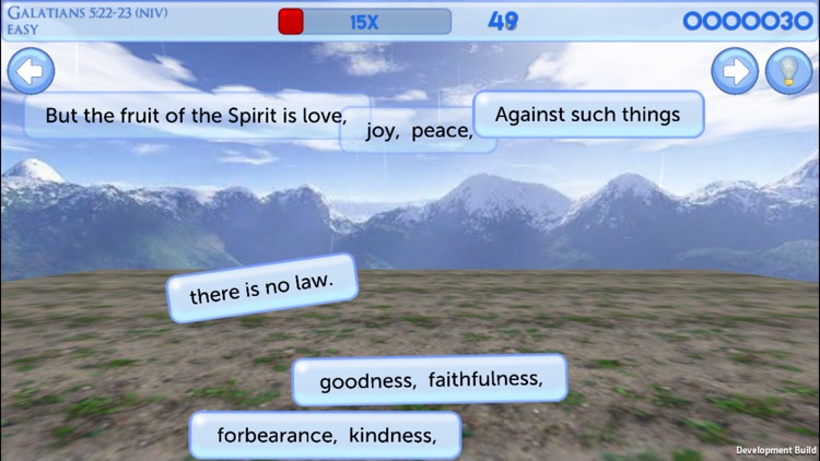 Verse Rain - Fun Bible Verse Memorization Game