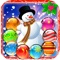 Play you favorite addictive, Bubble shooter game in Christmas theme