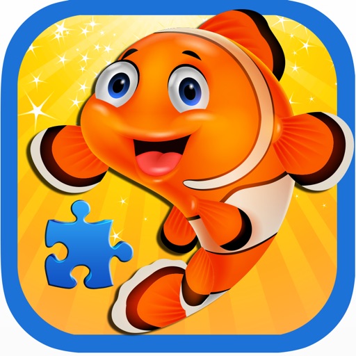 Ocean Animal Planet Jigsaw Puzzle Game for Kid iOS App