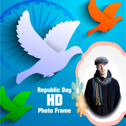 RepublicDay HD Photo Frame Maker Top 3D Art Design