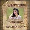 Wanted Photo Frame Funny Wild West Style Poster HD