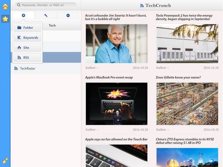 News Center for iPad