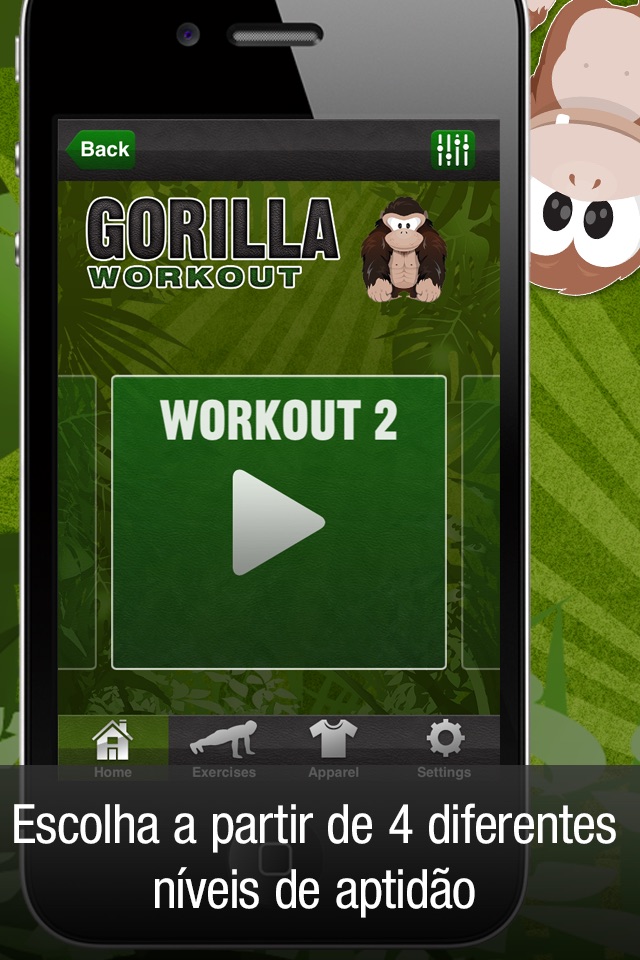 Gorilla Workout: Build Muscle screenshot 2