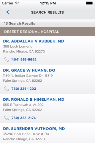 Desert Regional Medical Center screenshot 4