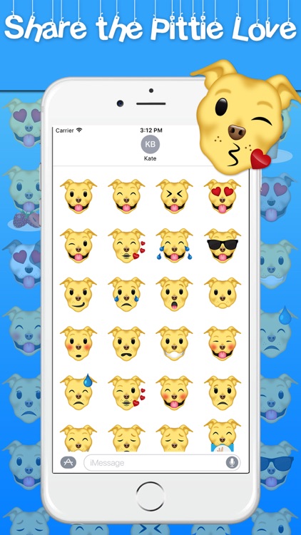 Pitmoji - Pit Bull Emoji & Stickers screenshot-3