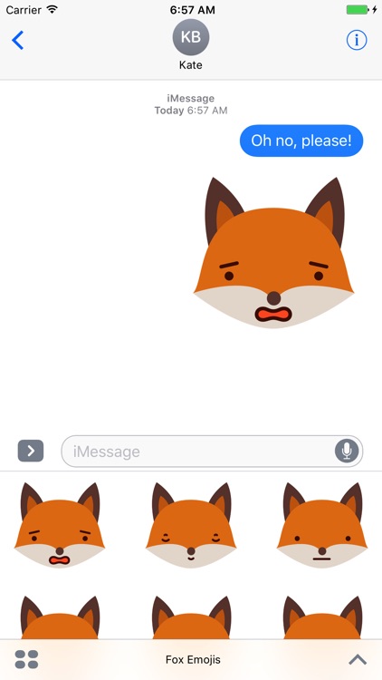 Fox Emojis Stickers