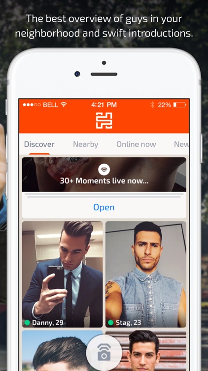 Hanky - Gay dating, flirt and fun by live selfies screenshot-3