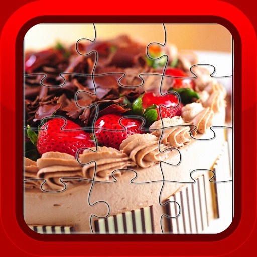 Cake Jigsaw Puzzles for Baby Kids and Toddlers iOS App