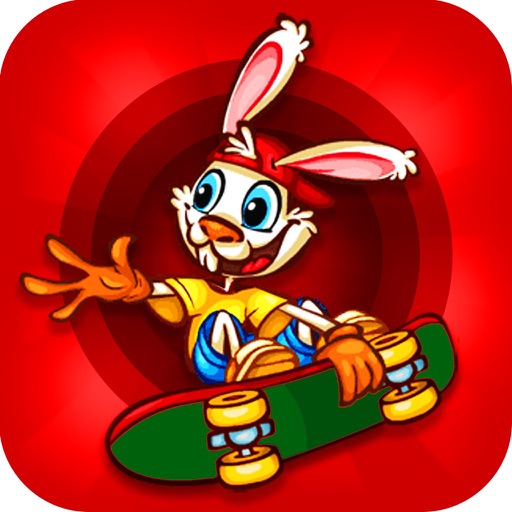 Play Rabbit Skater Dash -True Skating Champ Run! iOS App