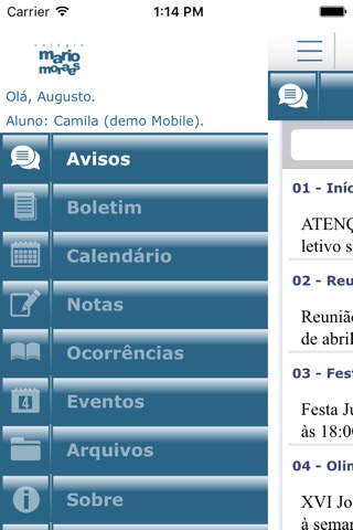 Colégio Mario Moraes screenshot 2