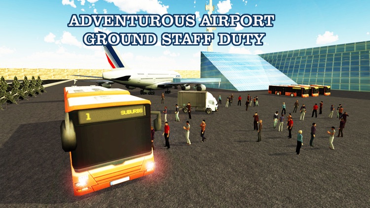 Airport Flight Crew Simulator & Driving 3D Game