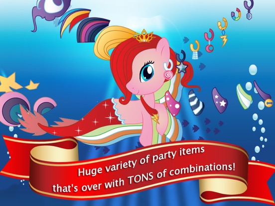 Dress Up Games for Girls - Fun Mermaid Pony Games для iPad