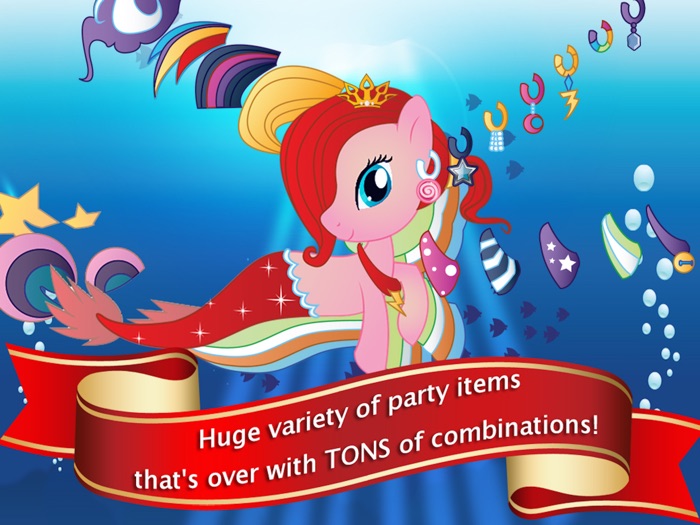 Dress Up Games for Girls - Fun Mermaid Pony Games