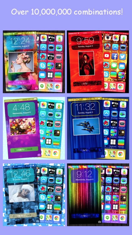 Superbars: create your own wallpapers