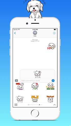 Maltese Dog Sticker(圖4)-速報App