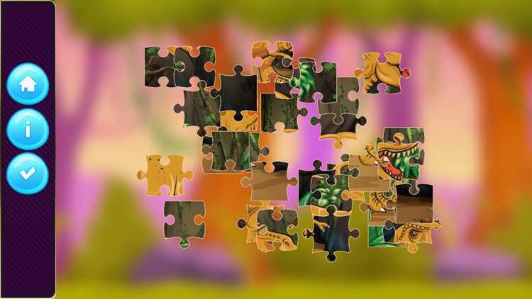 dinosaur kid kindergarten activities jigsaw puzzle screenshot-4