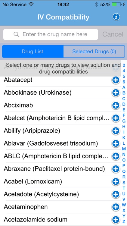 Micromedex IV Compatibility