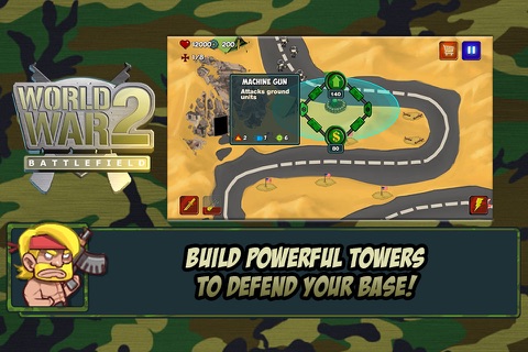 World War 2 TD Battlefield screenshot 4
