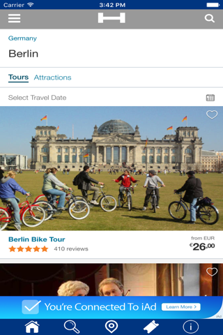 Berlin Hotels + Compare and Booking Hotel for Tonight with map and travel tour screenshot 2