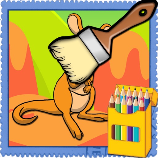 Coloring Games Bear Zoo Version iOS App