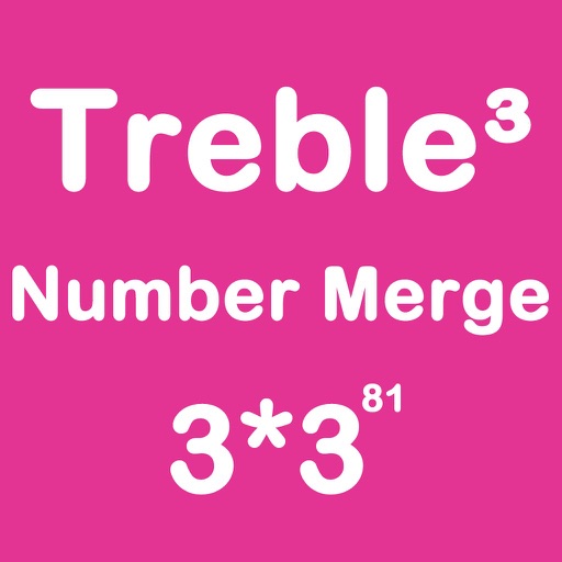 Number Merge Treble 3X3 - Playing With Piano Music And Merging Number Block icon