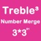 Number Merge Treble 3X3 - Playing With Piano Music And Merging Number Block