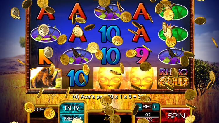 Rhino Gold Slot Game - FREE