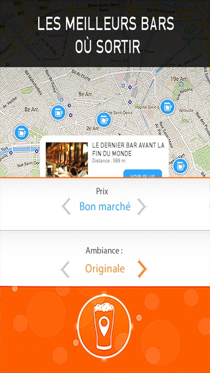 GeoBistrot - L'appli des bons plans de bars à Paris