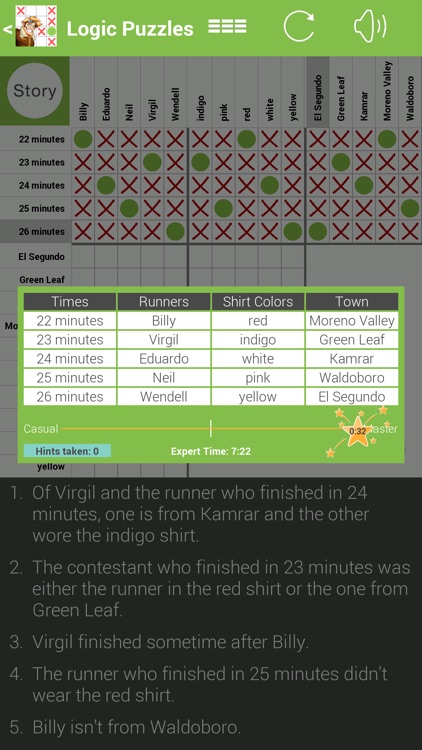Logic Grid Puzzles: No Ads