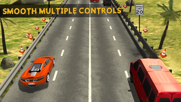 City Highway Racer Car Fast Traffic - Real Games screenshot-4