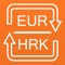 A handy app to convert between Euro and Croatian Kunas