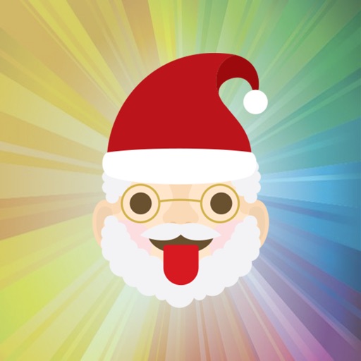 Santa Claus emojis for Christmas - Fx Sticker