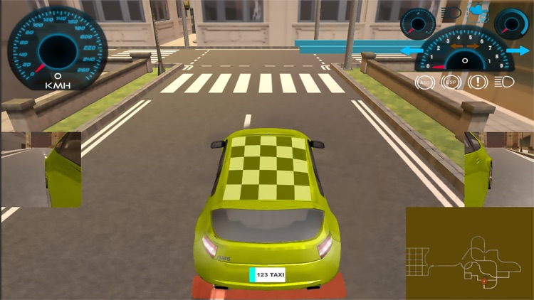 Easy Taxi Ride 3D Game 2017 screenshot-3